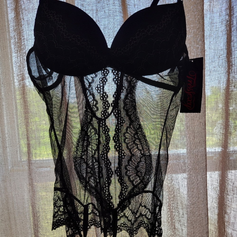 Black lingerie